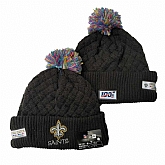 New Orleans Saints Team Logo Knit Hat YD (2),baseball caps,new era cap wholesale,wholesale hats